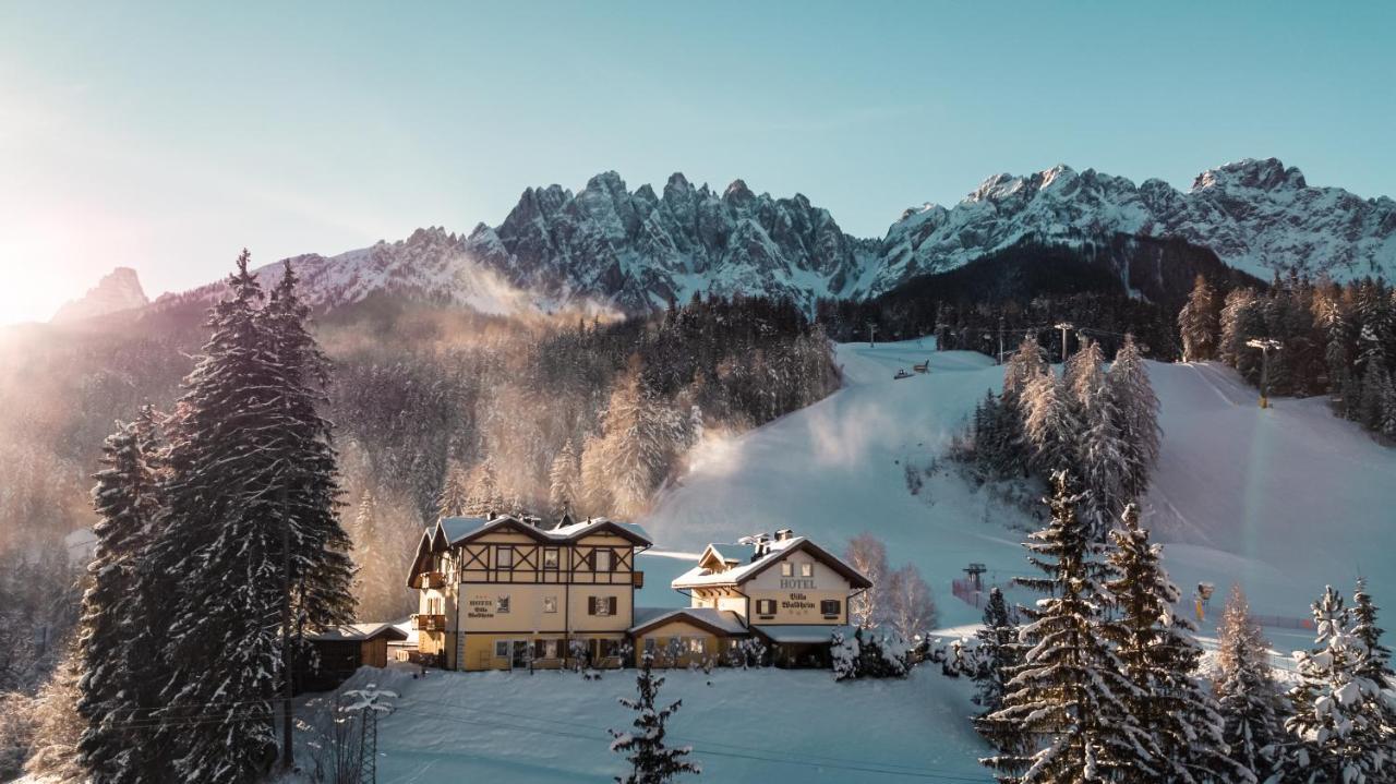 Hotel Villa Waldheim Innichen Buitenkant foto